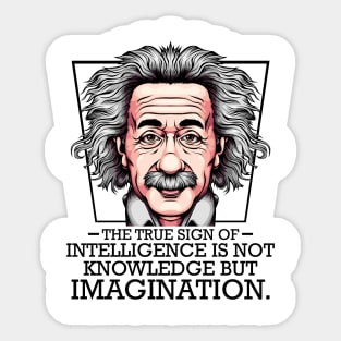 Albert Einstein Sticker